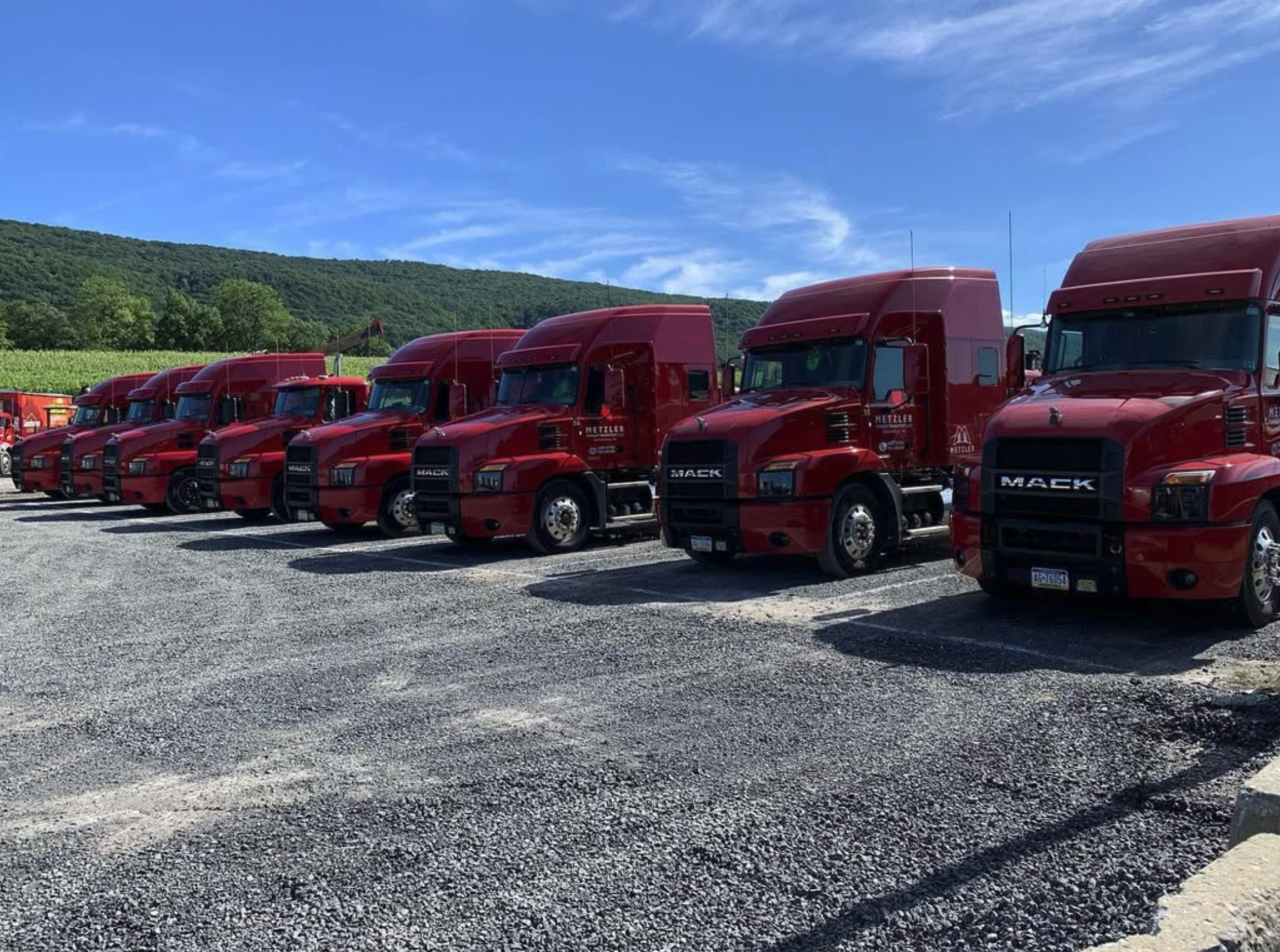 Metzler Forest Products Trucks